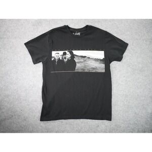 U2 The Joshua Tree 2017 USA Tour Concert T-Shirt Adult Size M  Black Music Tee
